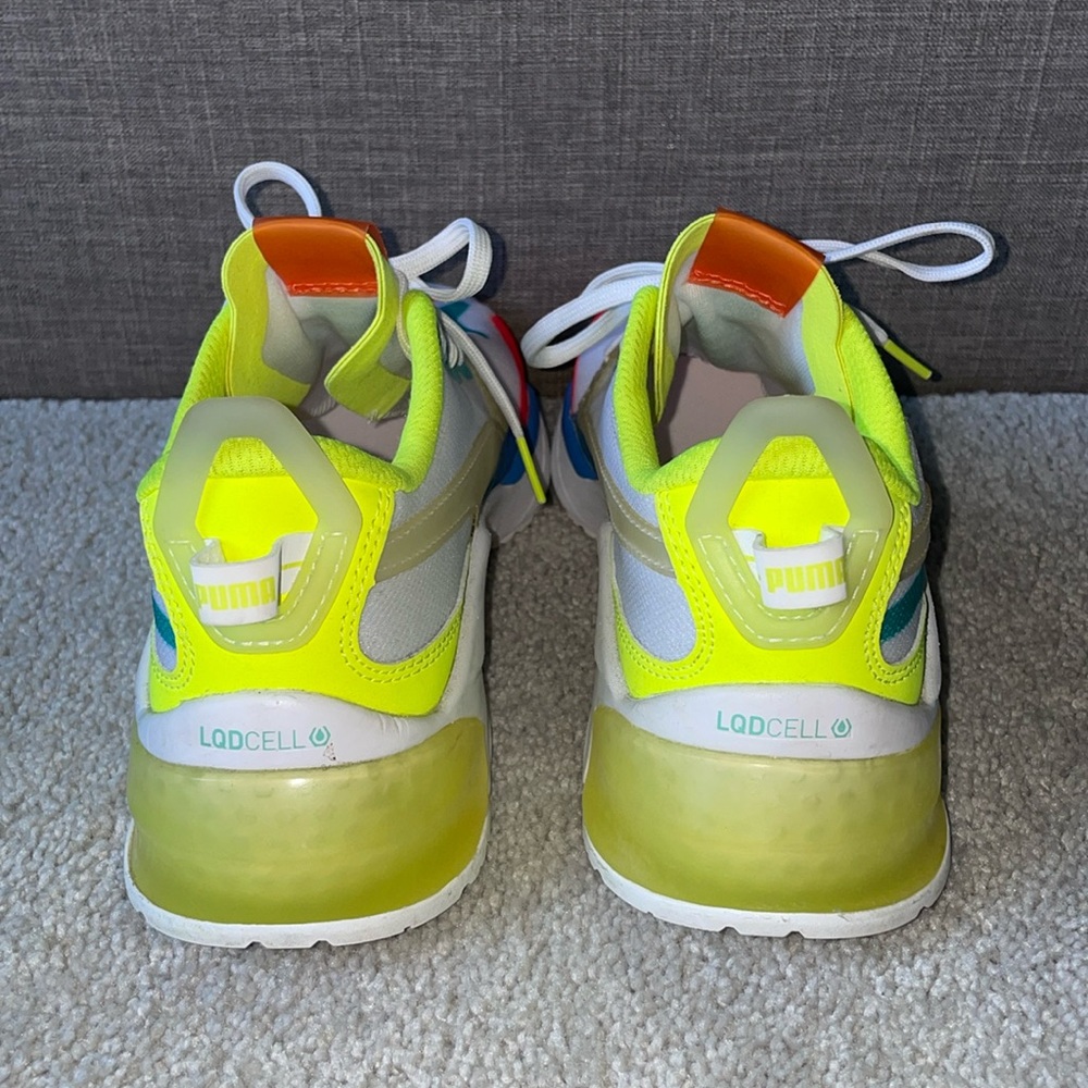 Puma Lqdcell Optic Sheer Lace Up Sneakers - Picture 6 of 12